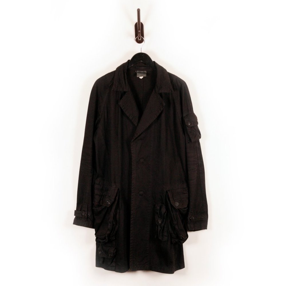 Julius 7 Overdyed Tactical Militia Cargo Coat 4